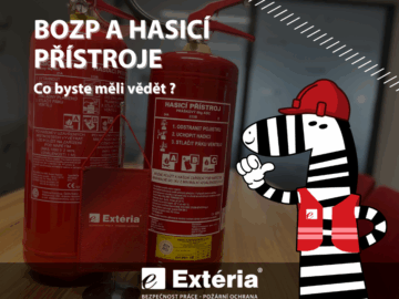 BOZP: Hasicí přístroje – co byste měli vědět?