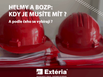 Helmy a BOZP: Kdy je musíte mít a podle čeho se vybírají?