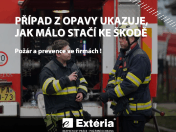 Požár a prevence ve firmách: Případ z Opavy ukazuje, jak málo stačí ke škodě