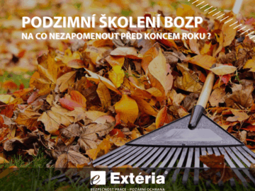 Podzimní školení BOZP: Na co nezapomenout před koncem roku