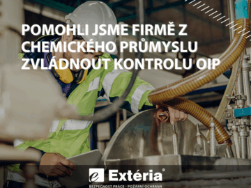 Pomohli jsme firmě z chemického průmyslu zvládnout kontrolu OIP bez jediné sankce
