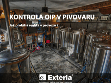 Kontrola OIP v pivovaru: Jak probíhá realita v provozu