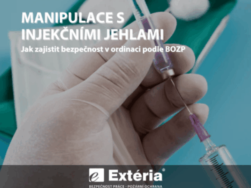 Manipulace s injekčními jehlami: jak zajistit bezpečnost v ordinaci podle BOZP