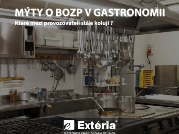 Mýty o&nbsp;BOZP v&nbsp;gastronomii, které mezi provozovateli stále kolují