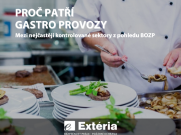 Proč patří gastro provozy mezi nejčastěji kontrolované sektory z&nbsp;pohledu BOZP