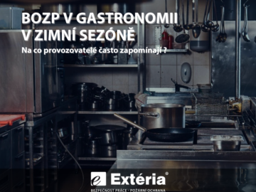 BOZP v&nbsp;gastronomii v&nbsp;zimní sezóně: Na co provozovatelé často zapomínají