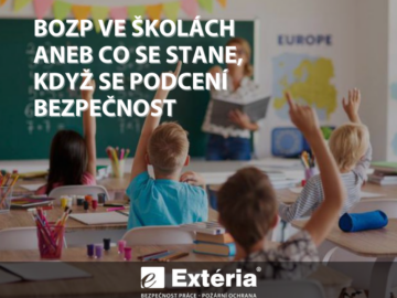 BOZP ve školách aneb co se stane, když se podcení bezpečnost
