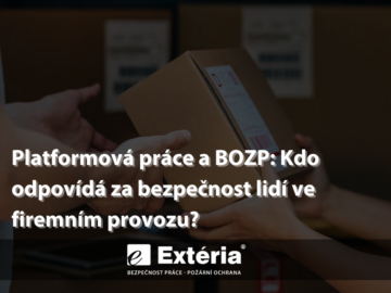 Platformová práce a&nbsp;BOZP: Kdo odpovídá za bezpečnost lidí ve firemním provozu?