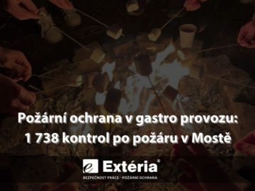 Požární ochrana v&nbsp;gastro provozu: 1&nbsp;738 kontrol po požáru v&nbsp;Mostě