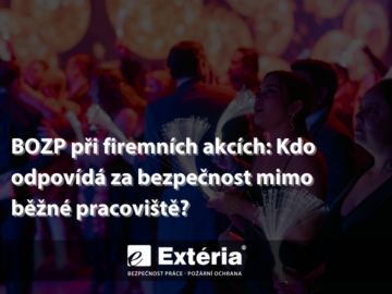 BOZP při firemních akcích: Kdo odpovídá za bezpečnost mimo běžné pracoviště?