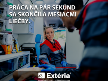 Práce na pár sekund skončila měsíci léčby