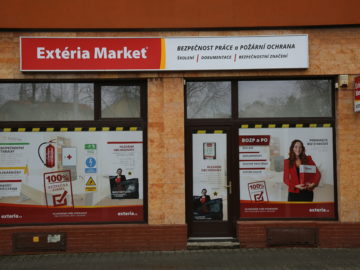 Fungující franchisa EXTÉRIA MARKET Ostrava